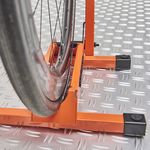 oranje fietsstandaard