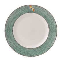 Plato Llano Wedgwood Sarah's Garden Verde ø 27 cm
