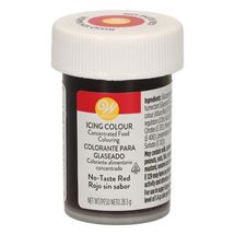 Wilton Icing Color Lebensmittelfarbe Rot geschmacklos 28 Gramm