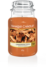 Yankee Candle Geurkaars Large Cinnamon Stick - 17 cm / ø 11 cm