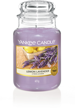 Candela Yankee Candle grande Lemon Lavender