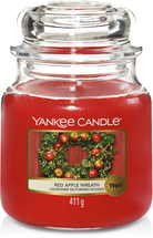 Candela Yankee Candle Medio Red Apple Wreath