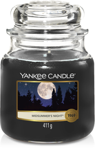 Yankee Candle Geurkaars Medium Midsummer's Night - 13 cm / ø 11 cm