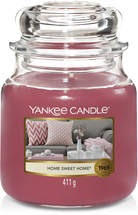 Yankee Candle Geurkaars Medium Home Sweet Home - 13 cm / ø 11 cm