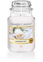 Yankee Candle Geurkaars Large Wedding Day - 17 cm / ø 11 cm