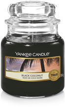 Vela Perfumada Yankee Candle Pequeña Black Coconut