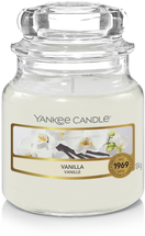 Bougie parfumée Yankee Candle Small Vanilla - 9 cm / ø 6 cm