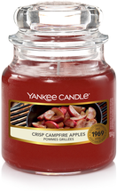 Yankee Candle Duftkerze Klein Crisp Campfire Apples