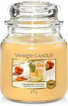 Yankee Candle Duftkerze Medium Calamansi Cocktail - 13 cm / ø 11 cm