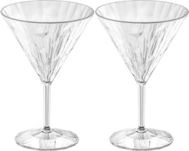 Koziol Cocktailgläser Super Glas - 250 ml - 2 Stück