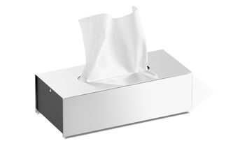 Zack Puro tissue box - spiegelglans rvs