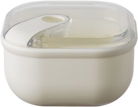Fiambrera Lunchbox Omada Pull Box Beige 12 x 12 cm / 425 ml