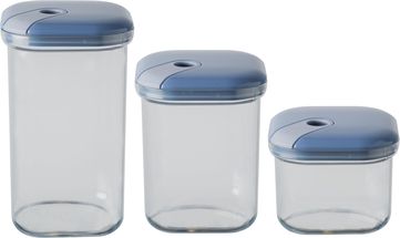 Omada Pull Box Voorraadpot Set Sky - 3 stuks