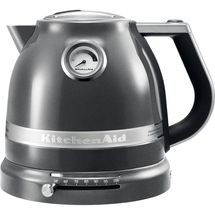 Bouilloire KitchenAid Artisan - contrôle de température - gris étain - 1,5 litre - 5KEK1522EMS