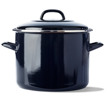 BK Pentola per zuppe color nero indaco - ø 24 cm / 8,7 litri