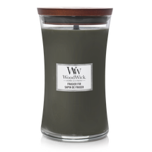 Bougie parfumée WoodWick Grand Sapin de Fraser - 18 cm / ø 10 cm
