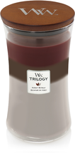 WoodWick Candle Large Candle Trilogy Forest Retreat