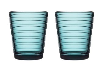 Bicchiere Iittala Aino Aalto blu mare 22cl- 2 pezzi
