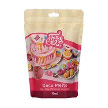 FunCakes Deco Melts Red 250 grammes