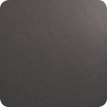 ASA Selection Onderzetters - Leather Optic Fine - Basalt - 10 x 10 cm - 4 Stuks