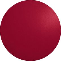 Mantel Individual ASA Selection Cuero Redondo Rojo Ø 38 cm
