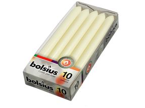 Bolsius Dinerkaarsen Ivoor 23 cm - 10 Stuks