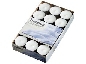 Bolsius geurlichten Aromatic Fresh Linen - 30 stuks