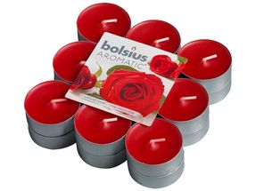 Bolsius geurlichten Aromatic Velvet Rose - 18 stuks