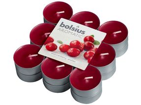 Bolsius geurlichten Aromatic Wild Cranberry - 18 stuks