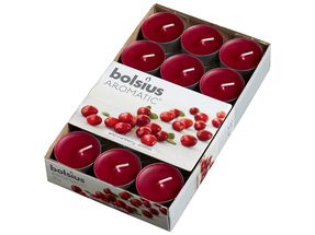 Bolsius geurlichten Aromatic Wild Cranberry - 30 stuks