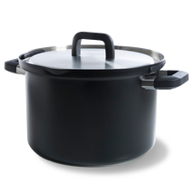 Marmite à soupe BK Flow Cool en acier inoxydable noir - ø 24 cm / 6 litres