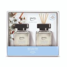 Diffuseur de parfum Ipuro Essentials Cotton Fields 50 ml - 2 pièces