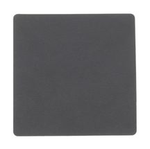 LIND DNA Onderzetter Nupo - Leer - Anthracite - 10 x 10 cm