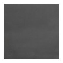 LIND DNA Placemat Nupo - Leer - Anthracite - 28 x 28 cm