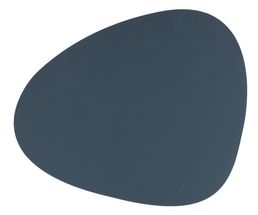 LIND DNA Placemat Nupo - Leer - Dark Blue - 44 x 37 cm