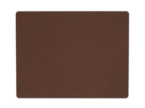 Mantel Individual de Cuero LIND DNA Nupo Marrón Oscuro 35 x 45 cm
