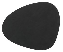 LIND DNA Placemat Nupo - Leer - Black - 44 x 37 cm