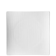 Piatto piano rosenthal Mesh 27x27cm - bianco