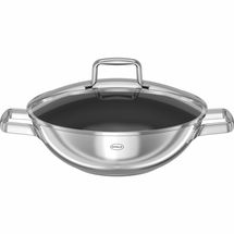 Poêle wok Rosle avec couvercle Moments - ø 28 cm - Revêtement antiadhésif standard