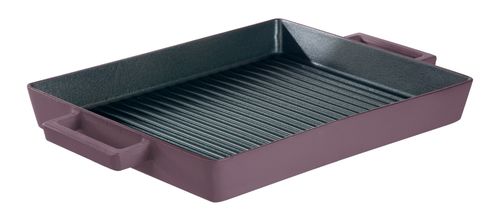 Sambonet Grillpan Terra Cotto Paars - 32 x 26 cm - Zonder anti-aanbaklaag