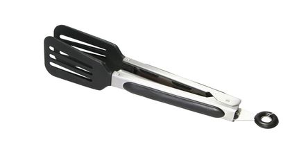 Outils de cuisine Pinces de service en acier inoxydable - Noir