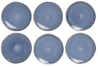 Studio Tavola Breakfast Plates Denim ⌀ 22 cm - Set of 6