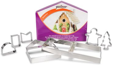 Patisse 7-Piece Cookie Cutters Set Stainless Steel