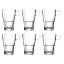 Leonardo Koffieglazen Senso 250 ml - 6 Stuks