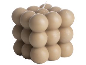 Cookinglife Stompkaars / Bubbelkaars Cube - Taupe - 8 x 8 cm