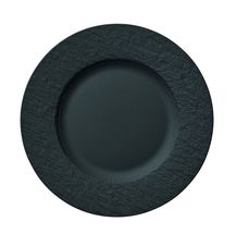 Plato de Desayuno Villeroy &amp; Boch Manufacture Rock Negro Ø 22 cm