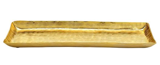Sareva Kerzenteller Gold 42 x 16 cm