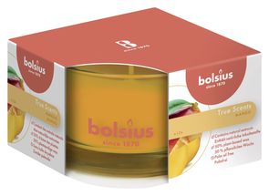 Bougie parfumée Bolsius True Scents Mangue - 5 cm / ø 8 cm