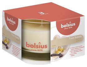 Bougie parfumée Bolsius True Scents Vanille - 6 cm / ø 9 cm