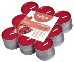 Bolsius Waxinelichtjes True Scents Pomegranate 18 Stuks